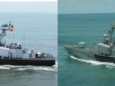 INS Nipat and INS Veer