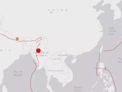 Earthquake in myanmar