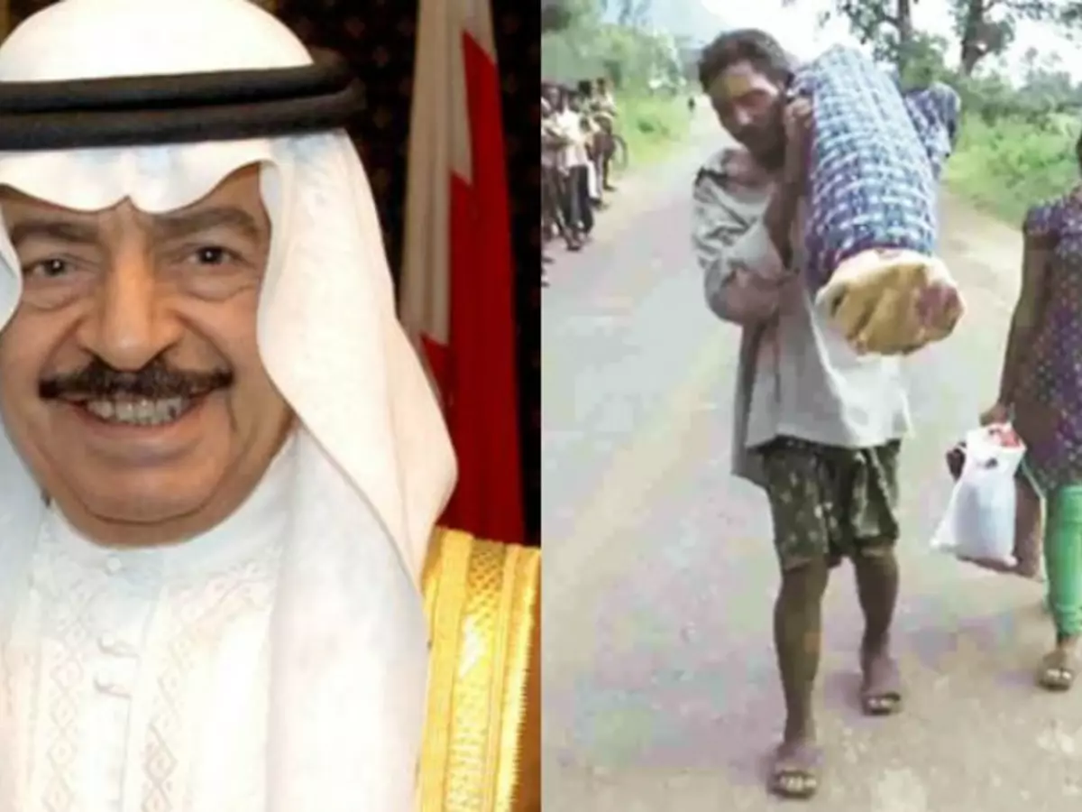 In A Humanitarian Gesture, Bahraini Prime Minister Donates Money To Odisha Man And His Family In A Humanitarian Gesture, Bahraini Prime Minister Donates Money To Odisha Man And His Family