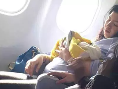 Unexpected Delivery Has Flight Diverted To India, Baby Gets A Lifetime Of Free Flights
