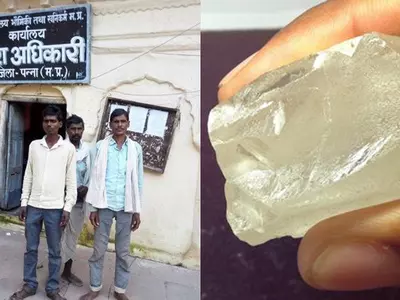 Daily Wage Labourer In Madhya Pradesh Stumbles Upon Diamond Worth 10 Lakh