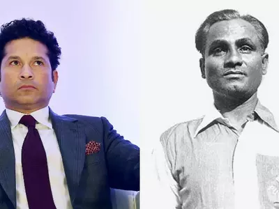 Sachin and Dhyan Chand