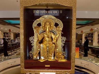 The Season's Most Expensive Ganesha Costs Rs. 16 Lakh, And It Was Made In Thailand