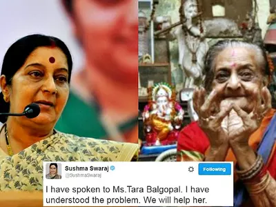 Sushma Swaraj/Tara Balgopal