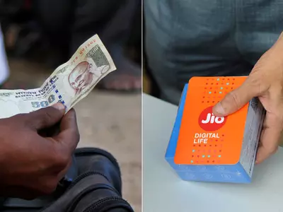 Reliance Jio 'Against' Using Old Rs 500 Notes For Mobile Recharge