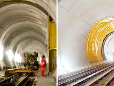 World's longest tunnel
