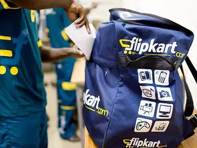 Flipkart Delivery Man In Bengaluru