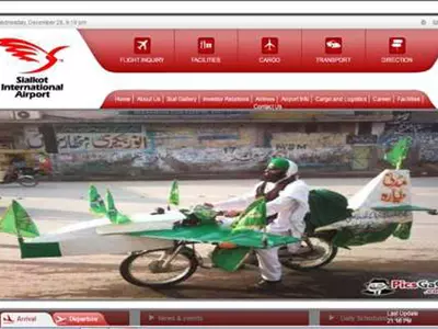 Attack Pak Airport Website