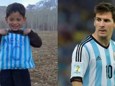 Lionel Messi To Meet His Biggest Fan Yet, The Afghan Toddler Who Wore A Plastic Bag Jersey