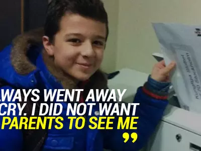 Syrian kid writes letter to the kind of Sweden