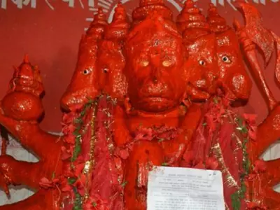 Lord Hanuman Lands In Legal Trouble For Land Encroachment
