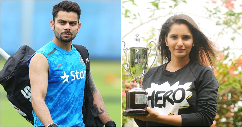 Virat Kohli And Sania Mirza Among 4 Indian Athletes To Make It To ...