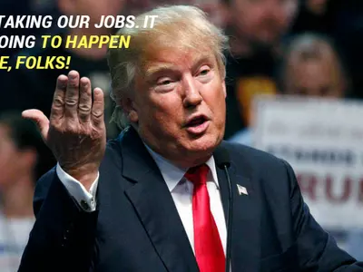 US Presidential Hopeful Donald Trump Says India Is Stealing American Jobs, Vows To Stop Us