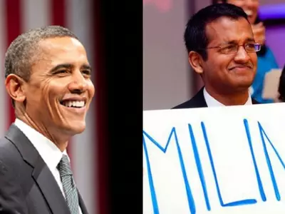 Obama giving awards to Indian americans
