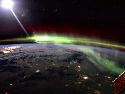 This Is How Aurora Borealis Looks From Outer Space And The View Is Spectacular!