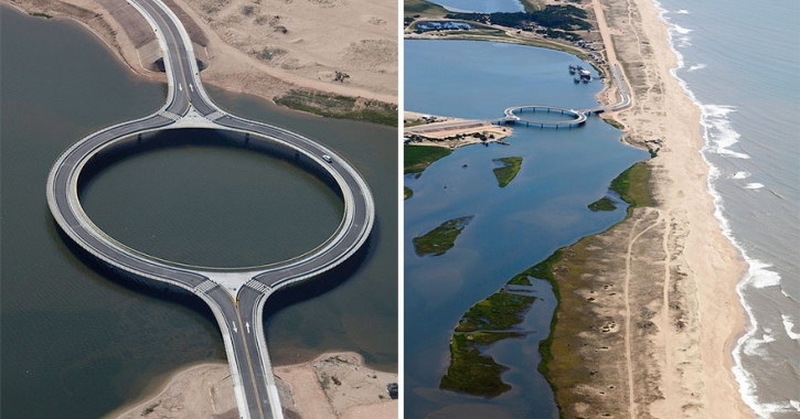 Uruguay Just Made This Circular Bridge So Drivers Could Enjoy The ...