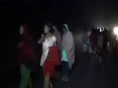 73 Girls Walk 30 km At Night To Meet Collector To Complain