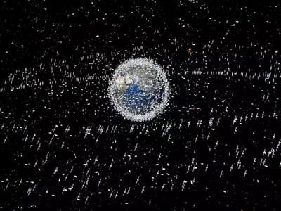 Trillion Pieces Of Space Junk Circling The Earth At 30,000 MPH Speed, Poses The Threat Of A Global War