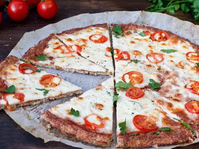 Healthy Pizza Cauliflower Crust