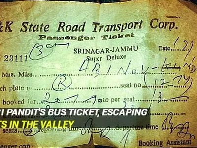 kashmiri pandits bus ticket