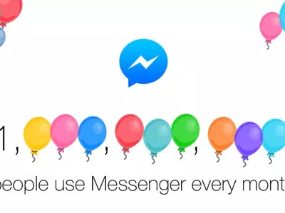 Facebook Hits 1 Billion Users On Messenger, Celebrates With A Whole Lot Of Balloons!