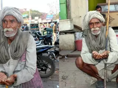 Once A Soldier In The Indian Army, This 90-Year-Old Now Begs To Survive His Days