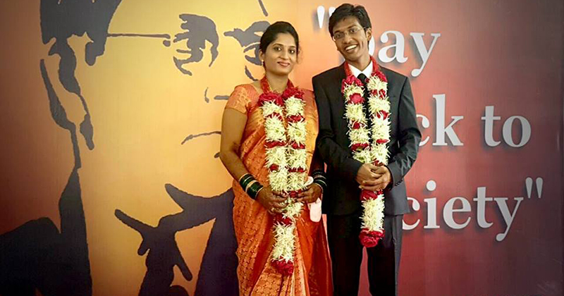 This Couple From Andhra Chose A Simple Wedding To Help The Families
