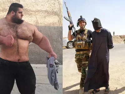 Iranian Giant Sajad Gharibi Is Heading To Syria To Hulk-Smash ISIS!