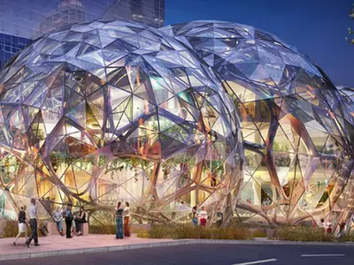 Forget Cubicles And Beanbags, Amazon Is Building Treehouses For Employees!