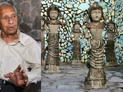 On Nek Chand's First Death Anniversary, Here's Remembering The Artist Who Designed Rock Garden