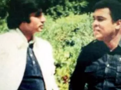 Amitabh Bachchan and Muhammad Ali