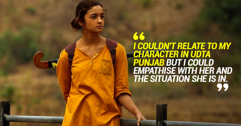 Alia Bhatt Doesnt Call Herself A Method Actor Opens Up About Her Role In Udta Punjab 