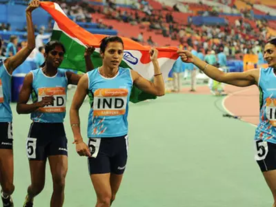 Indian 4x400m women's relay team