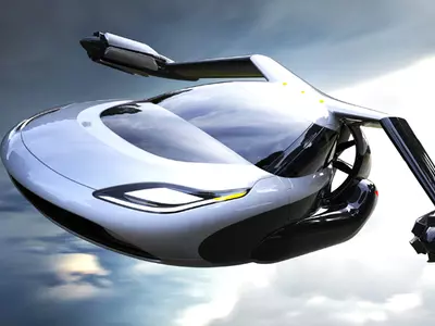 Terrafugia's TF-X: A Four-Seater Hybrid-Electric Flying Car