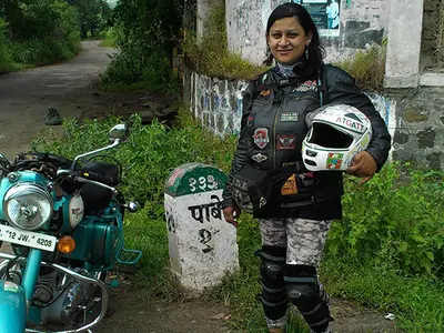 This Pune Girl Next Door Will Lead Royal Enfield First 2200 KM Himalayan Odyssey