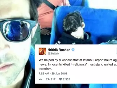 Hritik Roshan Istanbul Terror Attack