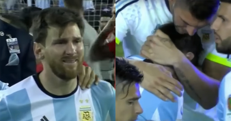 The Sight Of Lionel Messi Crying After Losing The Copa Final Will Make Your Heart Melt 5304