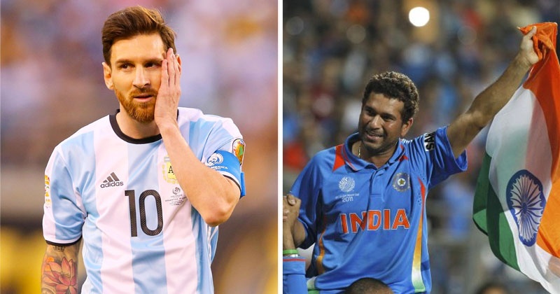 Here's Why Lionel Messi Is Not In The League Of Sachin Tendulkar