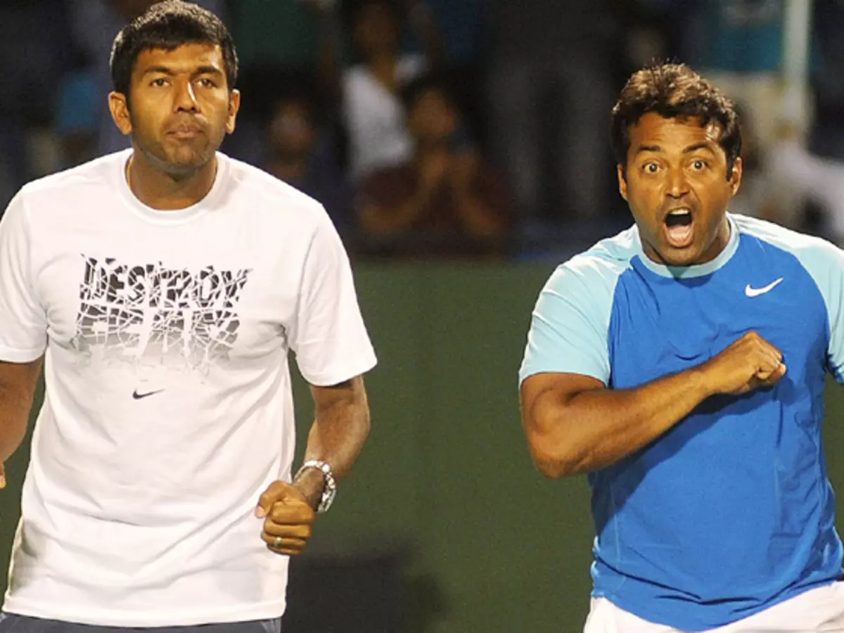 Leander Paes Rohan Bopanna Leander Paes Rohan Bopanna