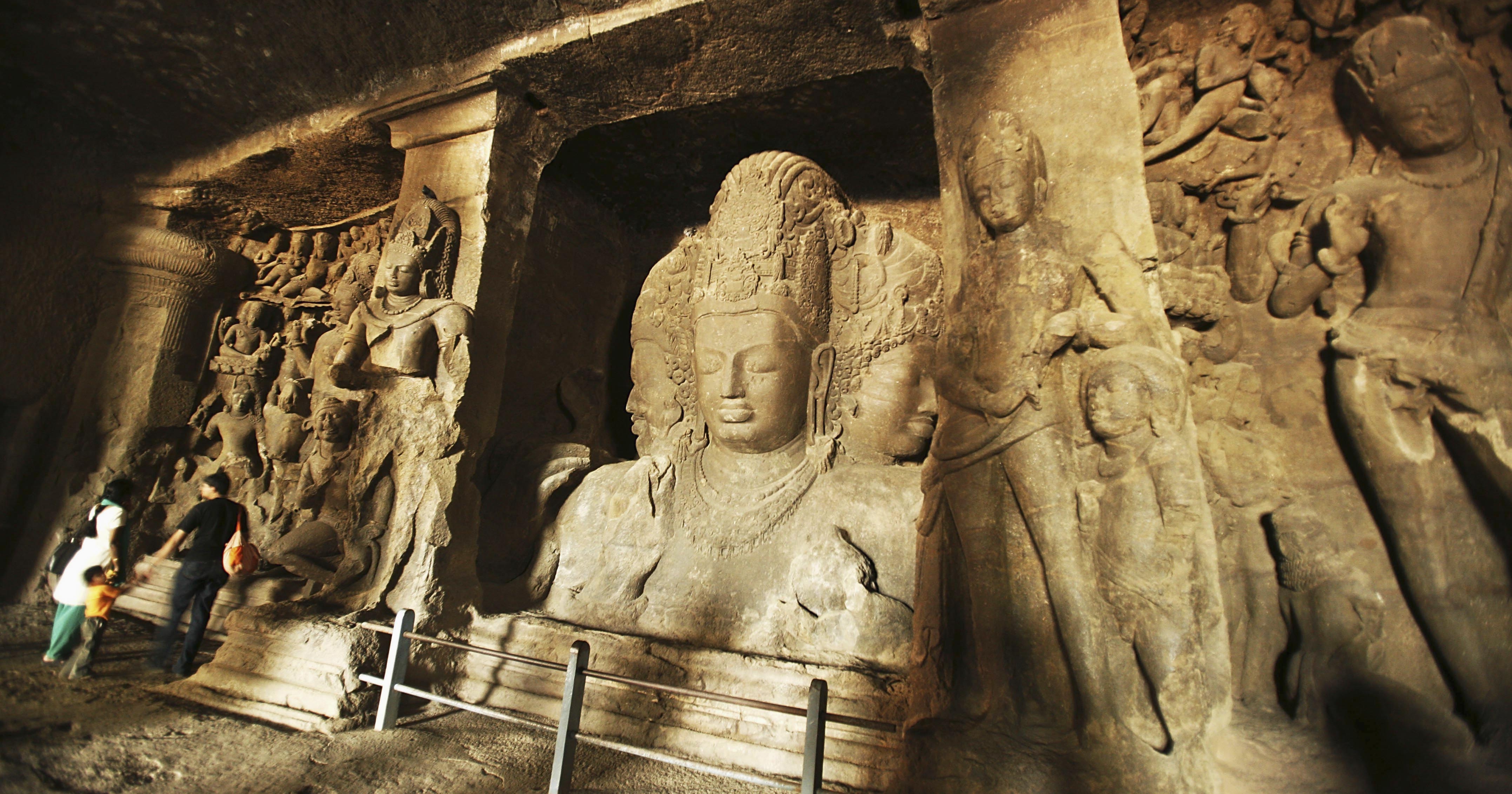 Mumbais Iconic Elephanta Caves Are Facing Risk From Rising Sea Levels