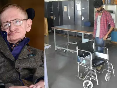 Bihar Boy Invents Voice-Controlled Wheelchair After Being Inspired By Stephen Hawking