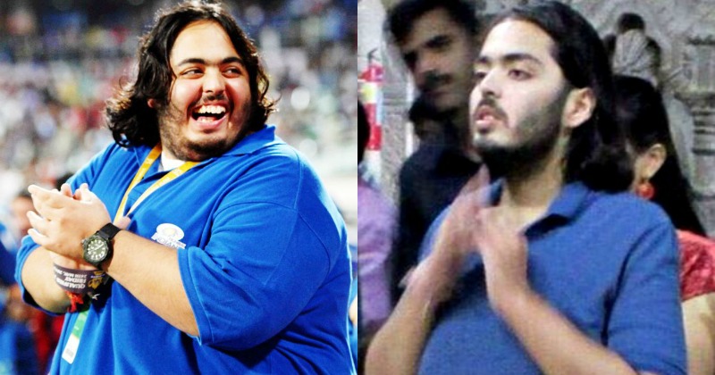 Mukesh Ambani's Son Anant Sheds 110 Kgs, Looks Like A Completely ...