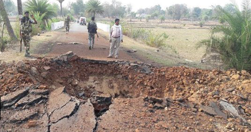 Maoists Kill 7 CRPF Jawans With A Bomb Blast In Chattisgarh