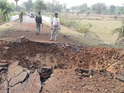 Maoists Kill 7 CRPF Jawans In Bomb Blast