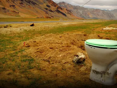 this village wants toilets