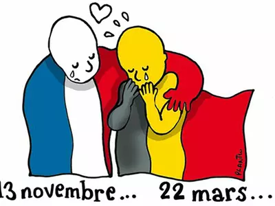 Artists Put Hope, Humanity And Heart Together To Condemn The Brussels Terror Attacks