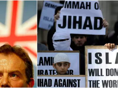 UK Muslims tony blair