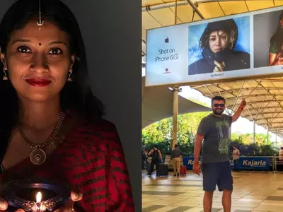 Bengaluru Man Clicks A Photo Of His Wife On iPhone 6s And It Becomes A Global Apple Ad!