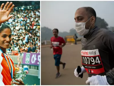 Pt Usha (GQ) and runner in delhi (natureponics)