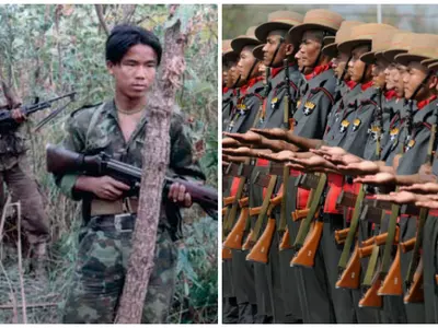Militants Assam rifles
